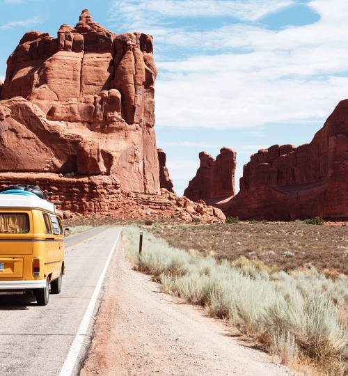 arches national park, van, drive-1846759.jpg