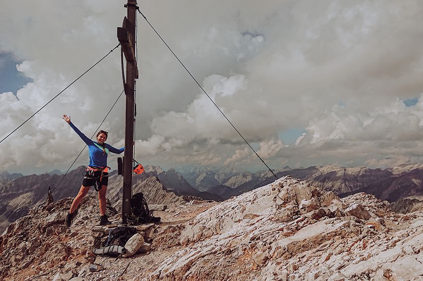 Abenteuer Klettersteig am Bettelwurf, Tirol, Österreich