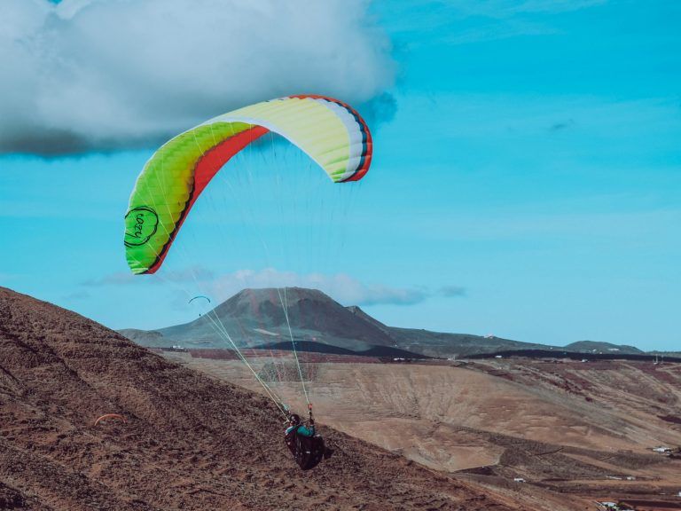 Paragliden Vulkan Lanzarote