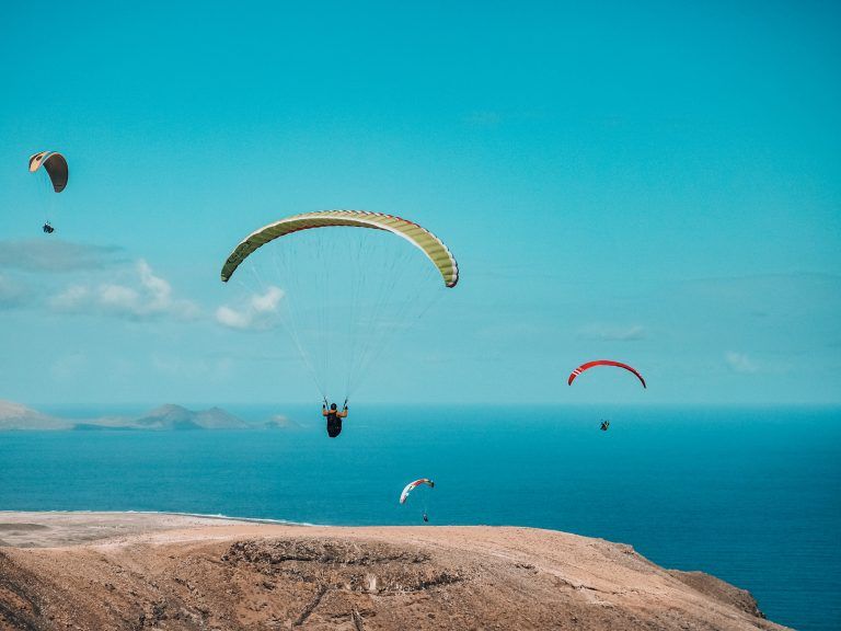 Paragliden Lanzarote la Graciosa
