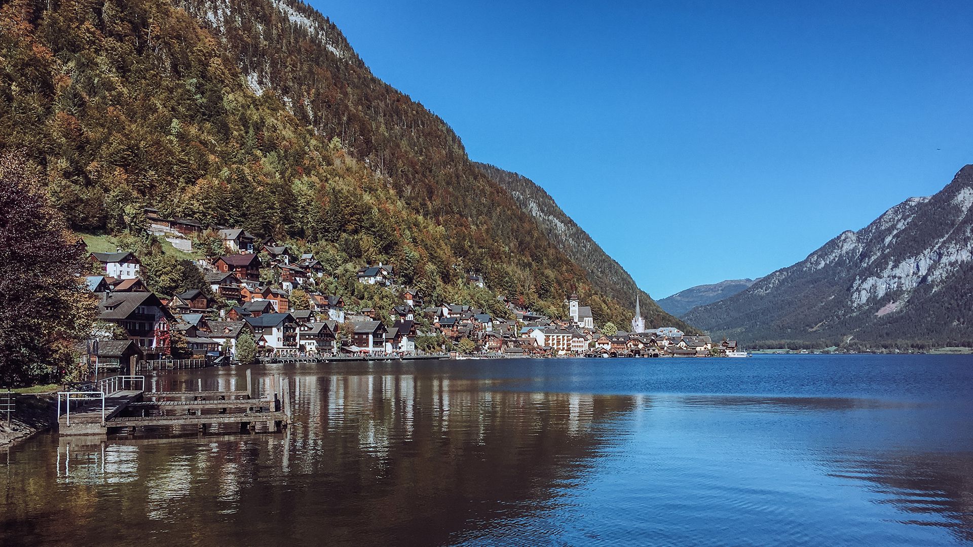 idyllisches Hallstatt Österreich