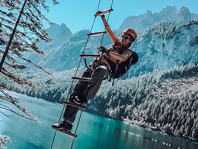 Laserer Alpin Klettersteig