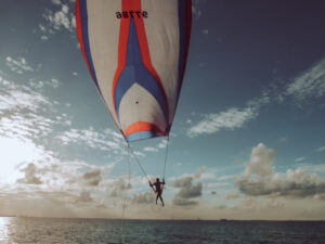 tanjaventuras_destinationen_mexiko_isla_mujeres Parasailing Cancun Mexiko