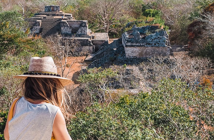 maya ruine ek balam mexiko